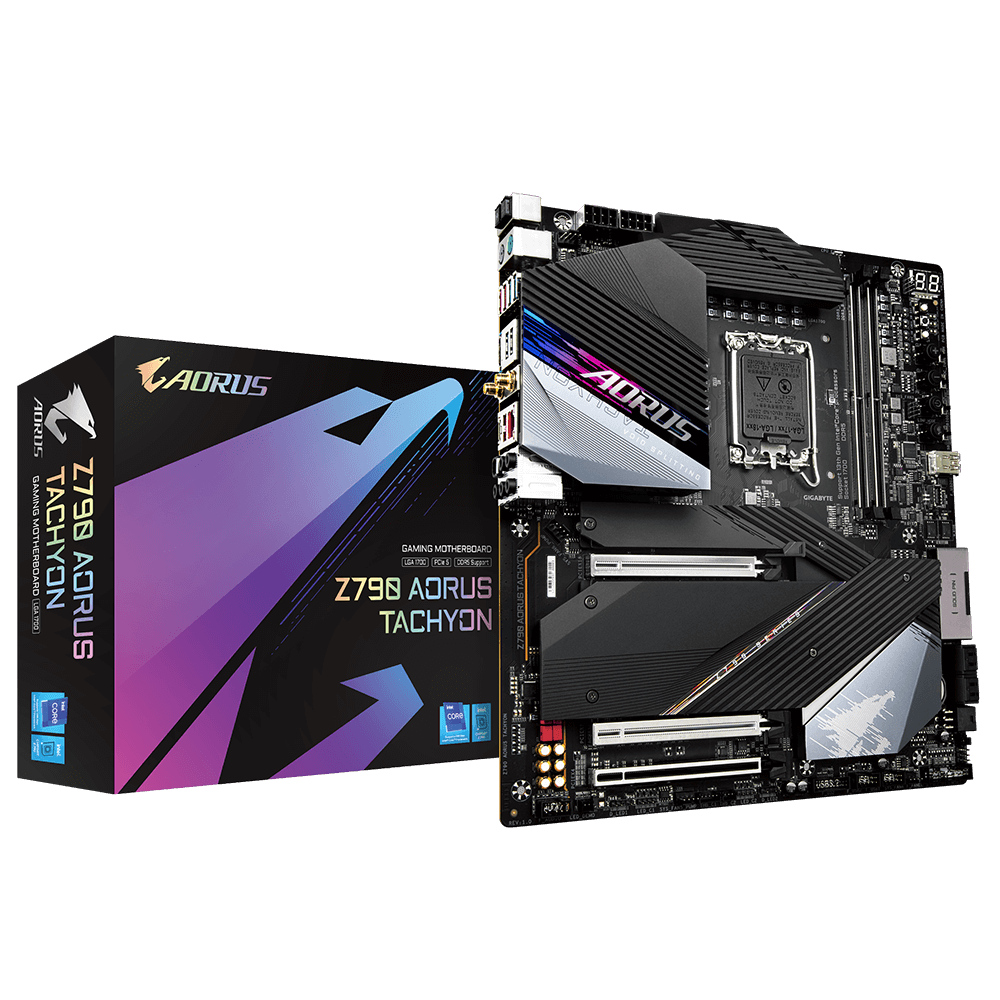 Материнська плата Gigabyte Z790 Aorus Tachyon LGA 1700 (Z790 AORUS TACHYON) Б/В