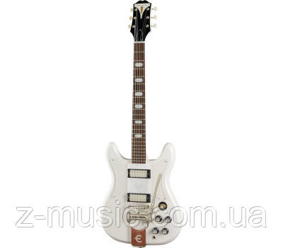 Електрогітара  EPIPHONE CRESTWOOD CUSTOM TREMOTONE POLARIS WHITE, фото 1