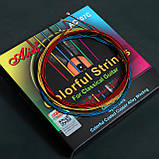 Струни Alice A107C для класичної гітари, кольорові, 6 струн, нормальна натяжка (28-43), фото 5