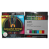 Струни Alice A107C для класичної гітари, кольорові, 6 струн, нормальна натяжка (28-43), фото 6
