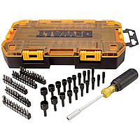 Набор бит для отвертки с гаечными насадками DeWALT 71 шт., 1/4" Multi-Bit & Nut Driver Set (DWMT73808)