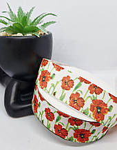 Репсова стрічка з малюнком. 2,5 см. 1 м.