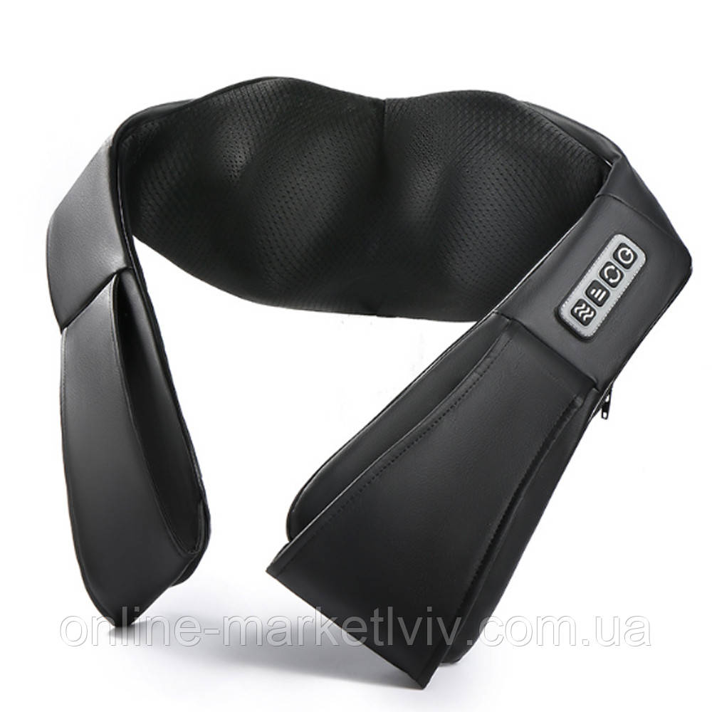 Роликовий масажер для шиї TS-5512 / Універсальний масажер для тіла / Масажер для плечей, фото 1