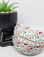 Репсова стрічка з малюнком. 2,5 см. 1 м.