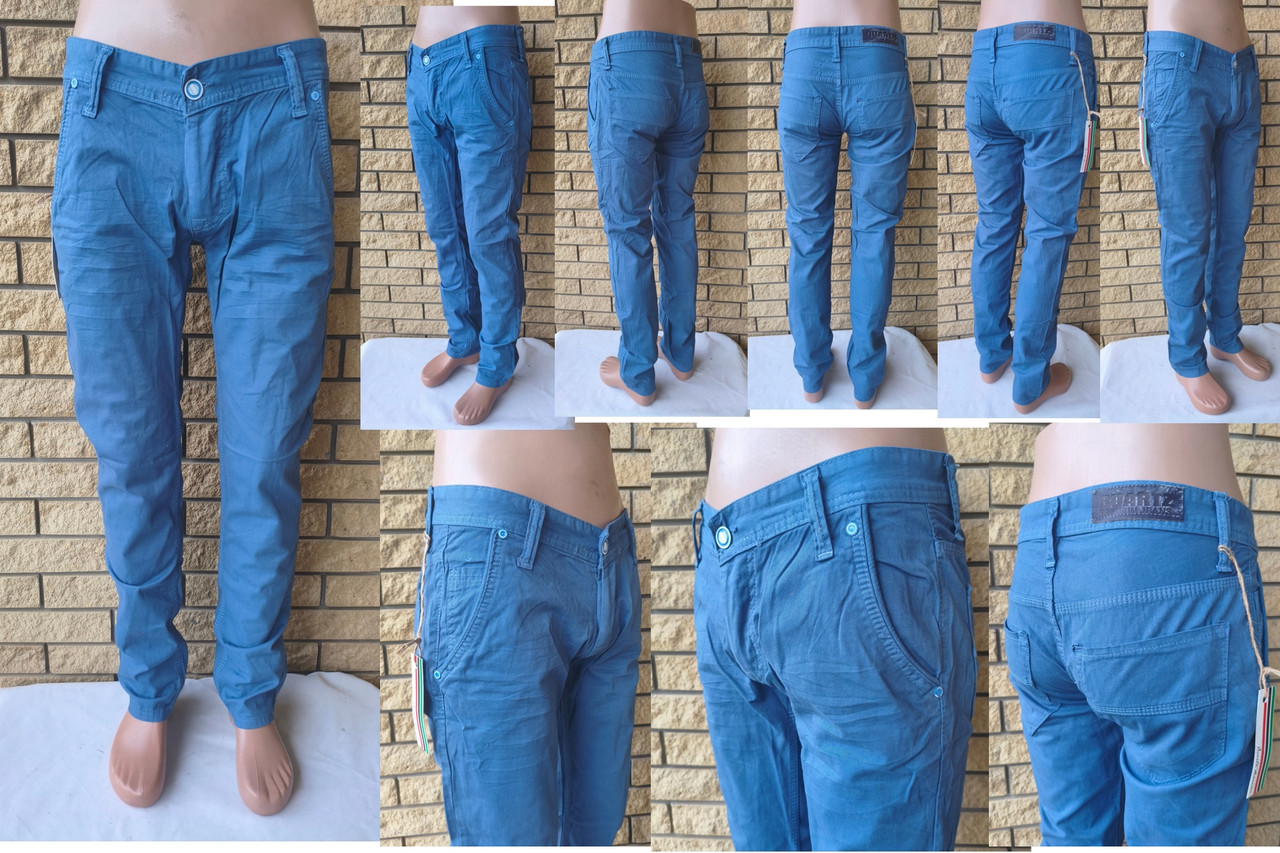 Джинси, штани чоловічі коттонові літні QUARTZ, Туреччина