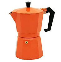 Гейзерна кавоварка АЛЮМІНІЙ на 6 чашок, 300 мл