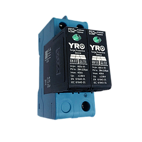Обмежувач перенапруги YRO YRSP-D2 600VDC/2P