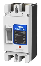 Автоматичний вимикач YRO YRM1Z-250 DC MCCB 2P 250A 550V