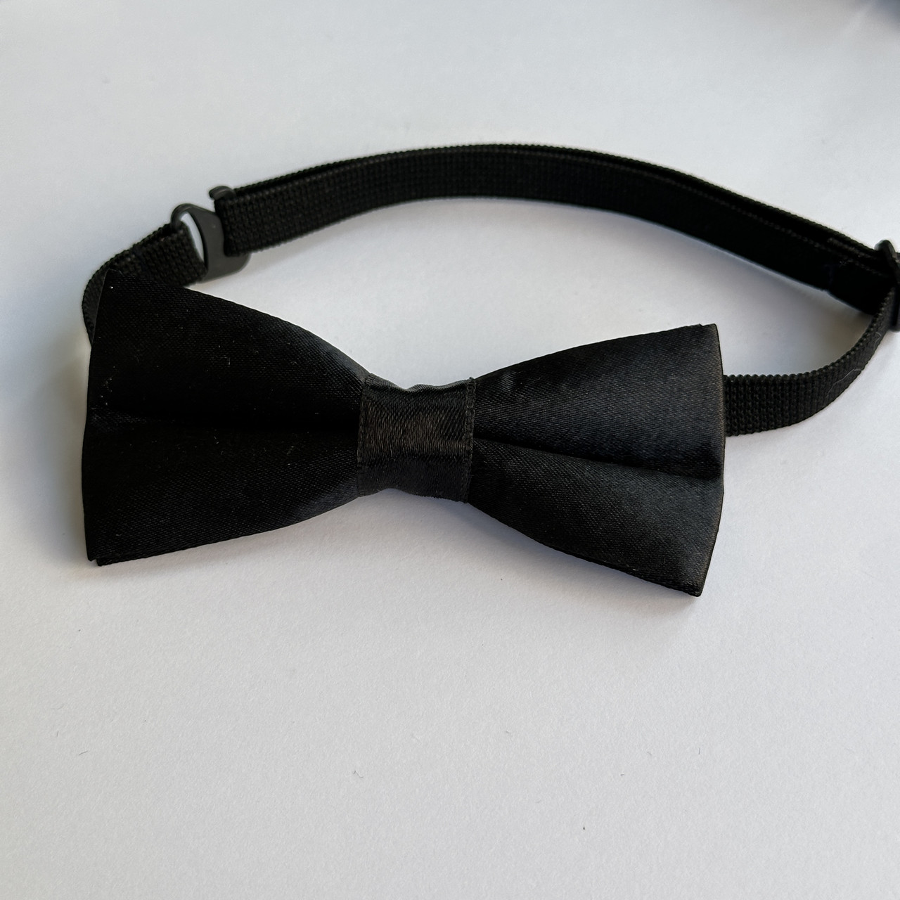 Дитячий метелик на шию, чорний, 9 см, фото 1