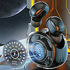 Бездротові Bluetooth 5.3 навушники M26 TWS з дисплеєм Вакуумні Блютуз-навушники з мікрофоном, фото 3