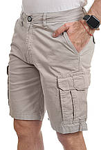 Шорти котон чоловічі Blackzi 25-2105 світло-сірі