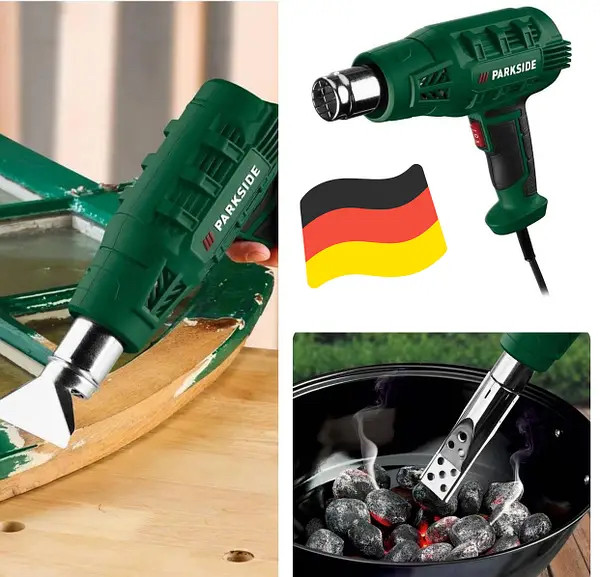 Будівельний фен Parkside PHLG 2000 F5 2000 Вт