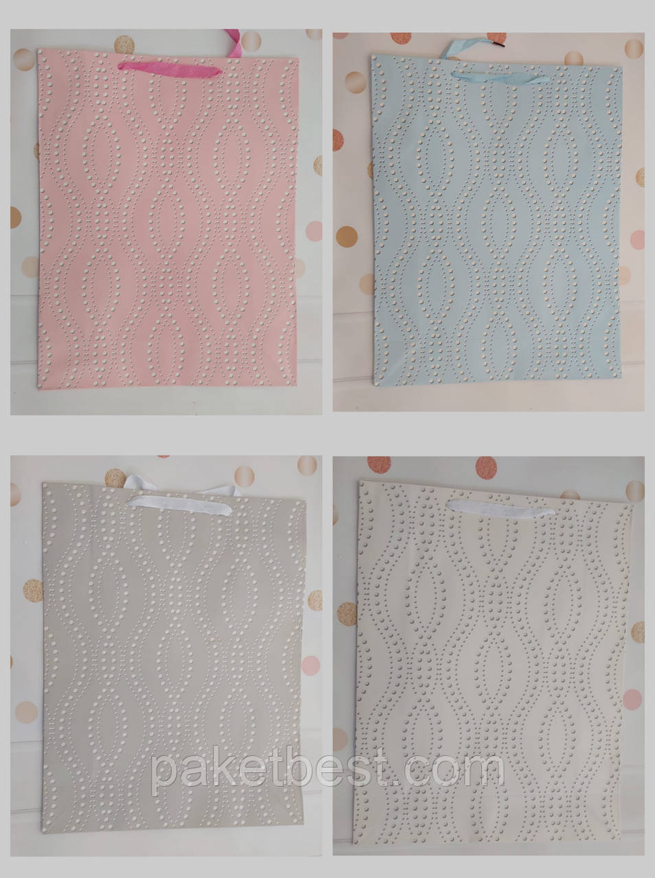 Подарунковий Пакет Супер-гігант 43*55*15 ( 4 малюнки), фото 1