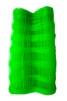 Огіркова сітка 1,7х50м "Угорщина". Шпалерана сітка для підв'язування кучерявих рослин. Зелена.