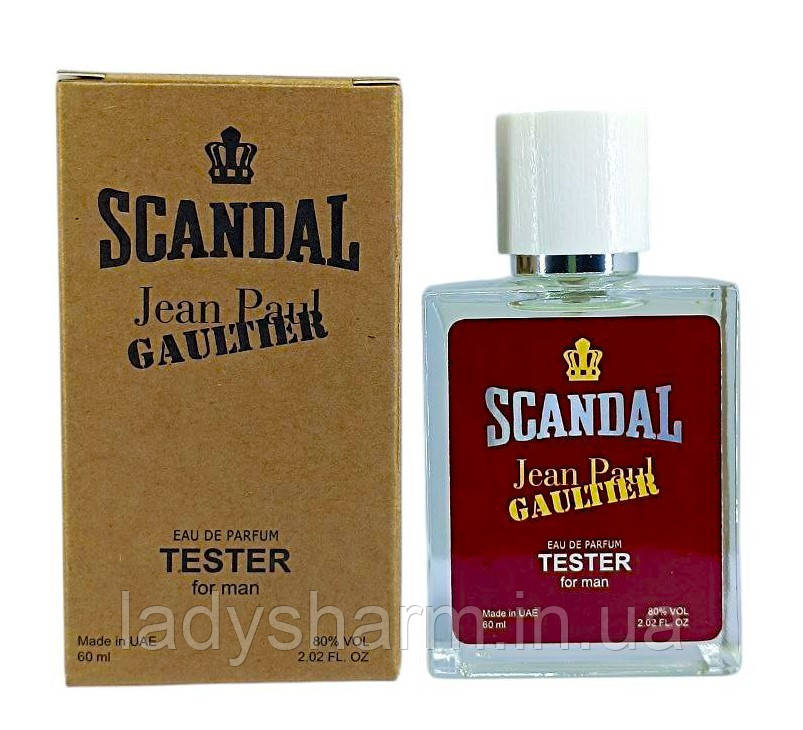 Чоловічий тестер ВІП Jean Paul Gaultier Scandal Pour Homme (Скандал пур хом) 60 мл, фото 1