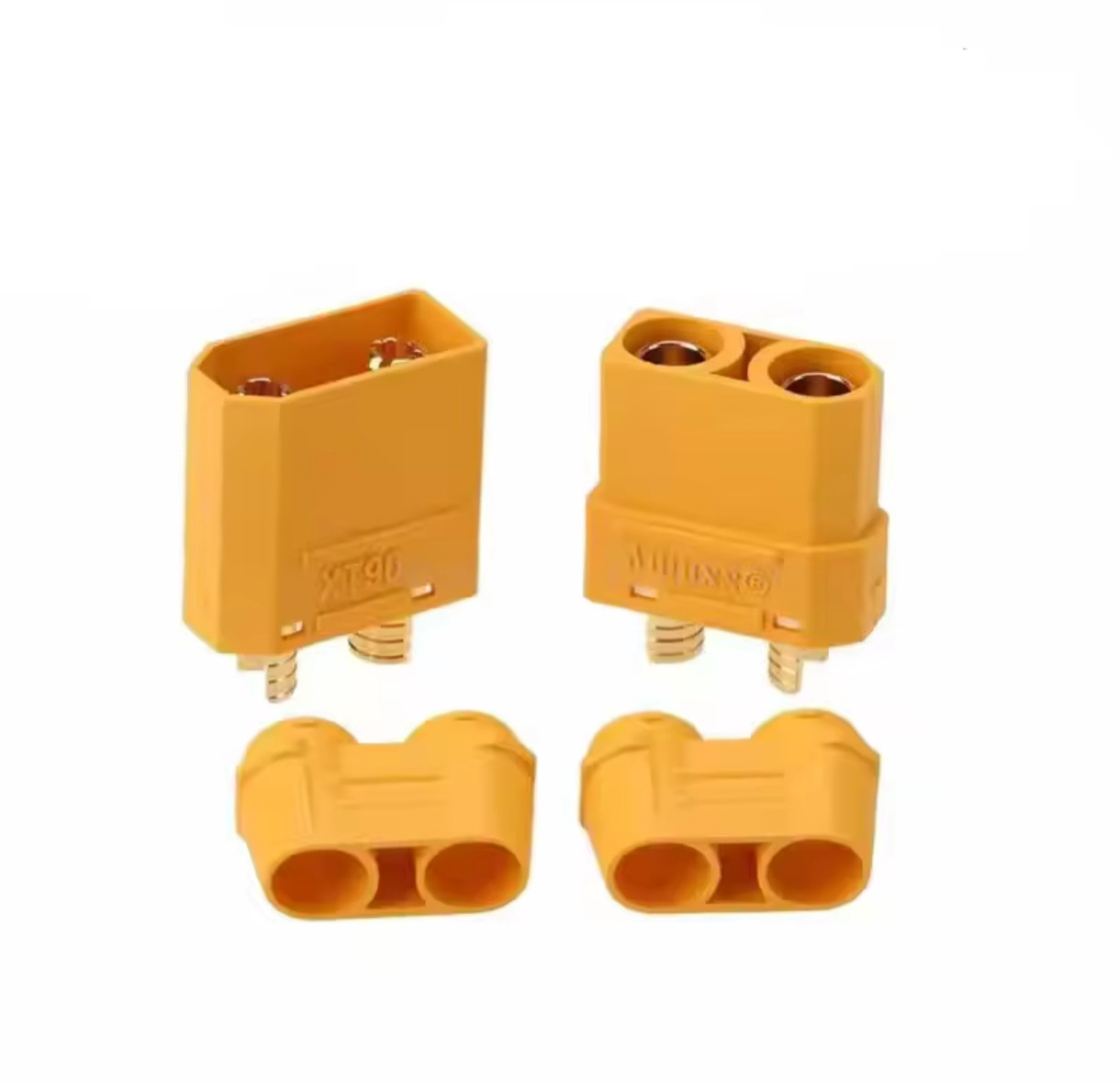 Роз'єми комплект XT90-M XT90-F тато+мама із захисною оболонкою для RC Lipo батареї автомобілів fpv дронів