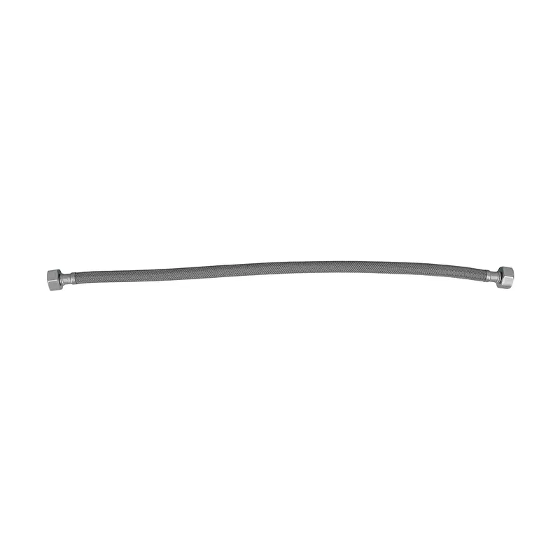 Гнучка підводка Zerix ZHN-02-F1/2"xM10-120 (нейлонова обплетення, гайки нерж) (пара) (ZX5161)