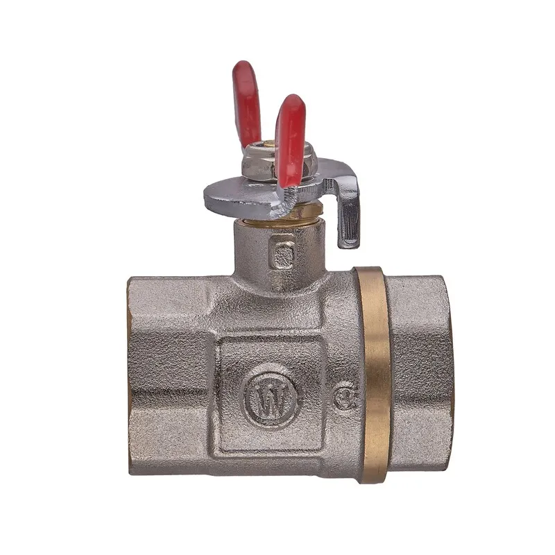 Кран кульовий Waterpro WP602-25FFW - 1" ГГБ (сталевий метелик) (WP3292)