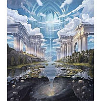 Алмазний живопис 40*50см в упаковцi "Красивий пейзаж"