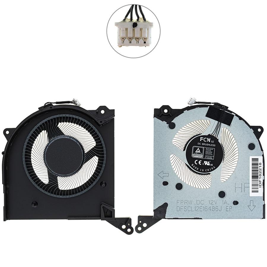 Оригінальний вентилятор для ноутбука (Legion 7 16IAX7), GPU FAN, 12V (кулер), фото 1