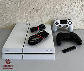 Ігрова приставка Sony PlayStation 4 Fat 500B Limited White