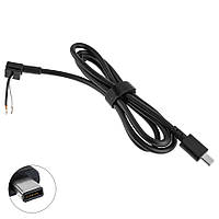 Оригінальний DC кабель живлення для БП ASUS 180-240W, Rectangle Conn, 1.5 метра, 2 провода (от БП к ноутбуку)