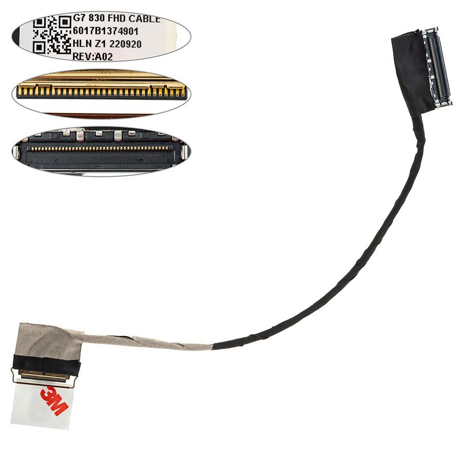 Шлейф матриці для ноутбука HP (830 G7, 835 G7) 30 0.5 FHD (6017b1374901), фото 1