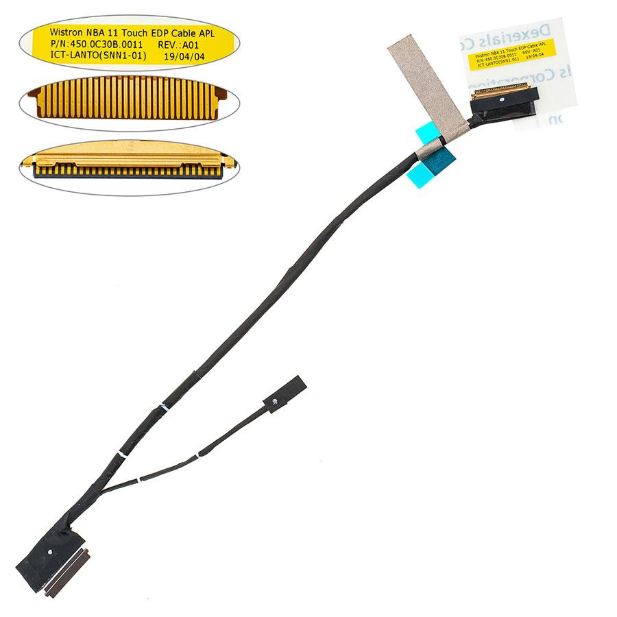 Шлейф матриці для ноутбука HP (X360, 11M-AD) 11-ad touch (450.0C30B.0011), фото 1