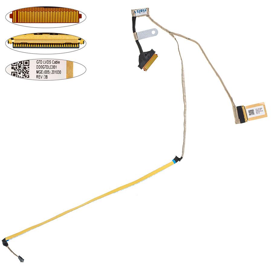 Шлейф матриці для ноутбука HP (13-AN, TPN-Q214) 30 0.5 (DD0G7DLC001), фото 1