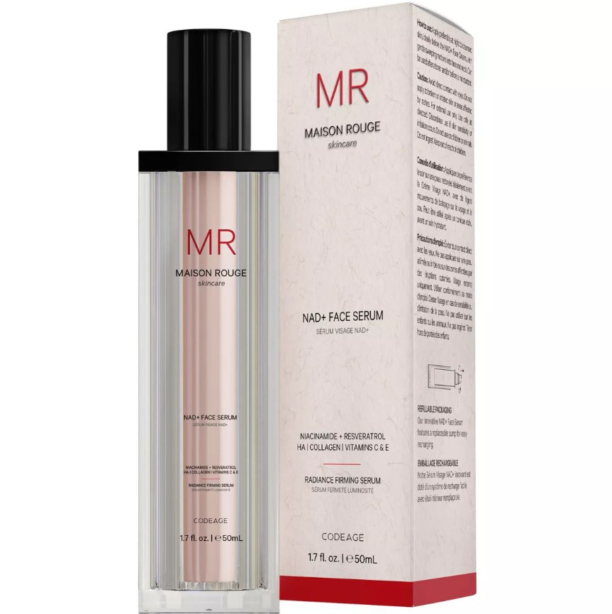 CodeAge Maison Rouge NAD+ Face Serum / Сироватка омолодження та відновлення шкіри обличчя 50 мл, фото 1