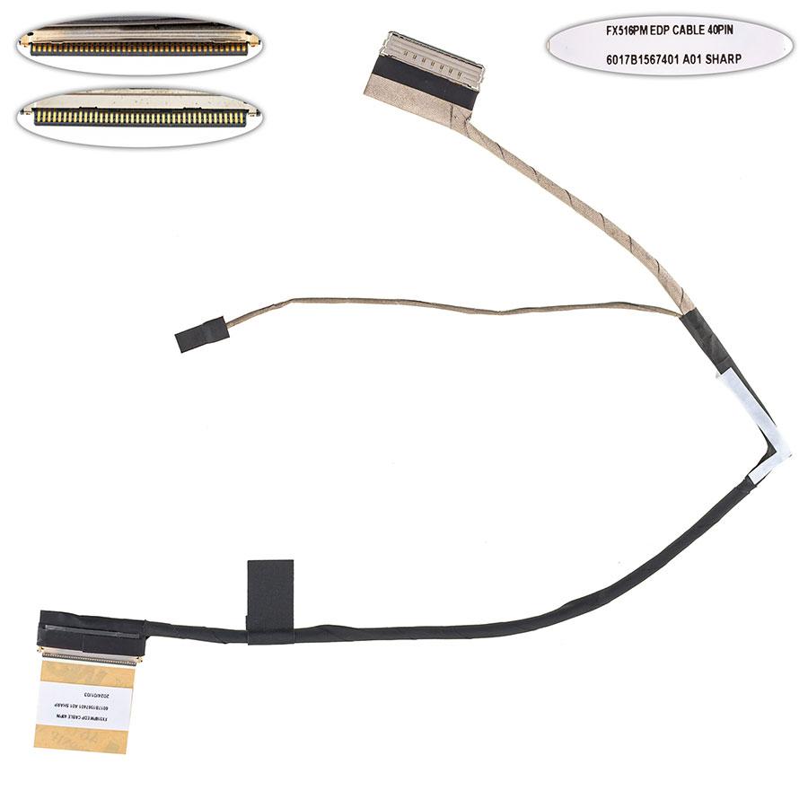 Шлейф матриці для ноутбука Asus (FX516PM,PR TUF516) 40 0.4 (6017b1567401), фото 1