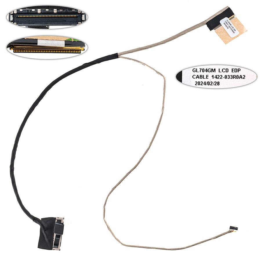 Шлейф матриці для ноутбука Asus (GL703, GL703V, GL703VM, GL703VD) 40 FHD (1422-033R0A2), фото 1