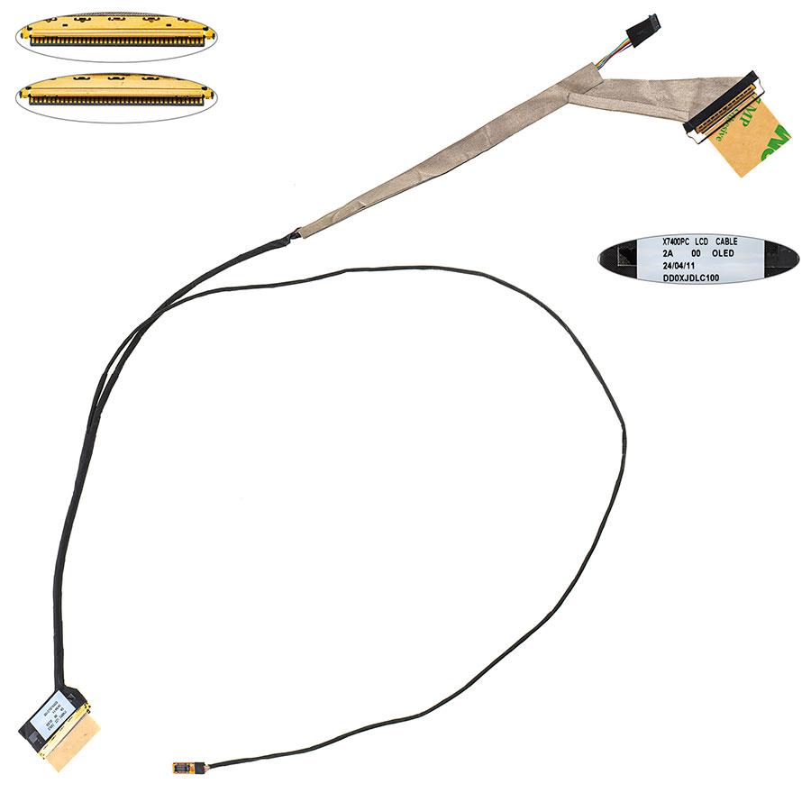 Шлейф матриці для ноутбука Asus (X7400PC, M7400Q) 40 0.5 (DD0xjdlc100), фото 1