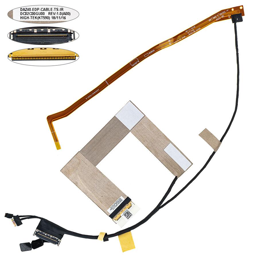 Шлейф матриці для ноутбука DELL  (7490,E7490) 40 0.5 IR (DC02C00GU00), фото 1