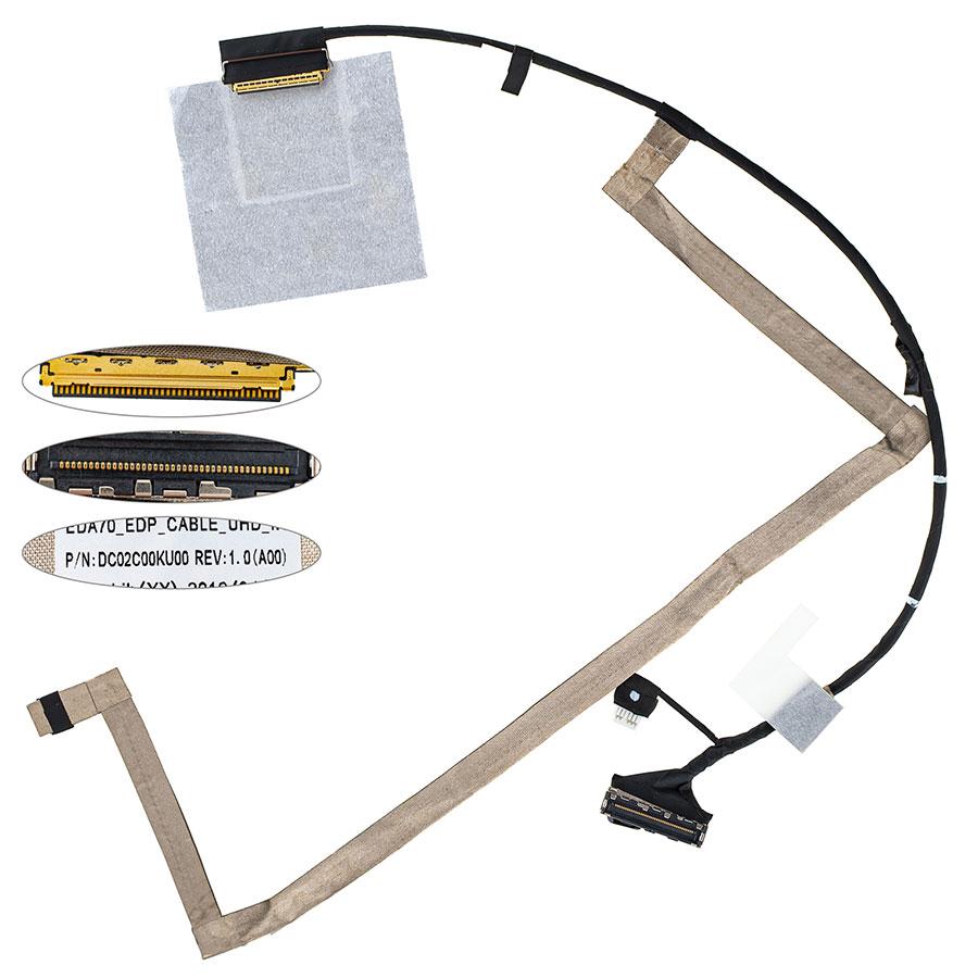 Шлейф матриці для ноутбука DELL  (7740,M7740) 40 0.5 UHD IR (DC02C00KU00), фото 1