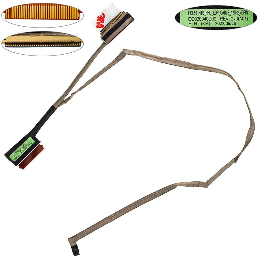 Шлейф матриці для ноутбука DELL  (3520,3525,3521) 40 0.5 FHD (DC020040D00), фото 1