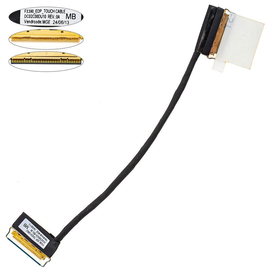 Шлейф матриці для ноутбука Lenovo (X13, X390) 4K 40 0.4 (DC02C00DU10), фото 1