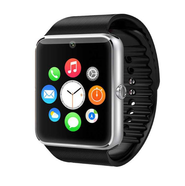 Смарт годинник телефон Smart Watch Phone GT08 Black-Silver SKU0000588