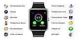 Смарт годинник телефон Smart Watch Phone GT08 Black-Silver SKU0000588, фото 3
