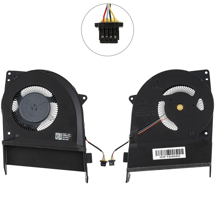 Оригінальний вентилятор для ноутбука Asus Zenbook Duo (UX581GV),12V CPU FAN, фото 1