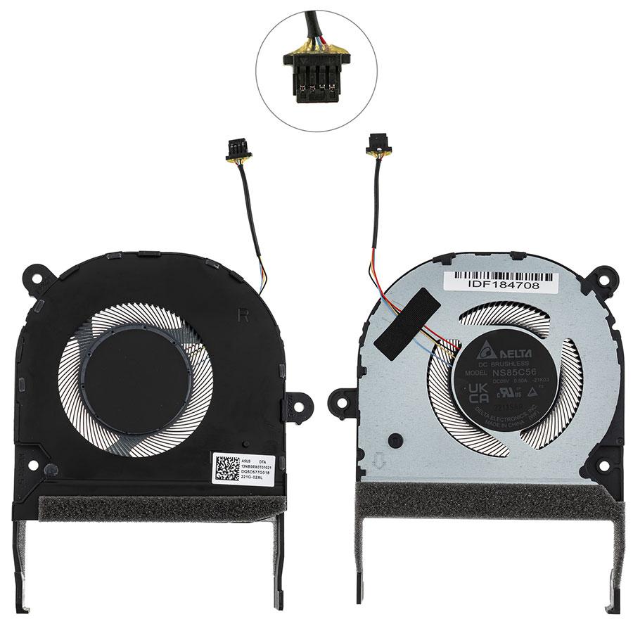 Оригінальний вентилятор для ноутбука Asus Zenbook Pro (UX535LH, UX535LI, UX535QA) CPU FAN, фото 1