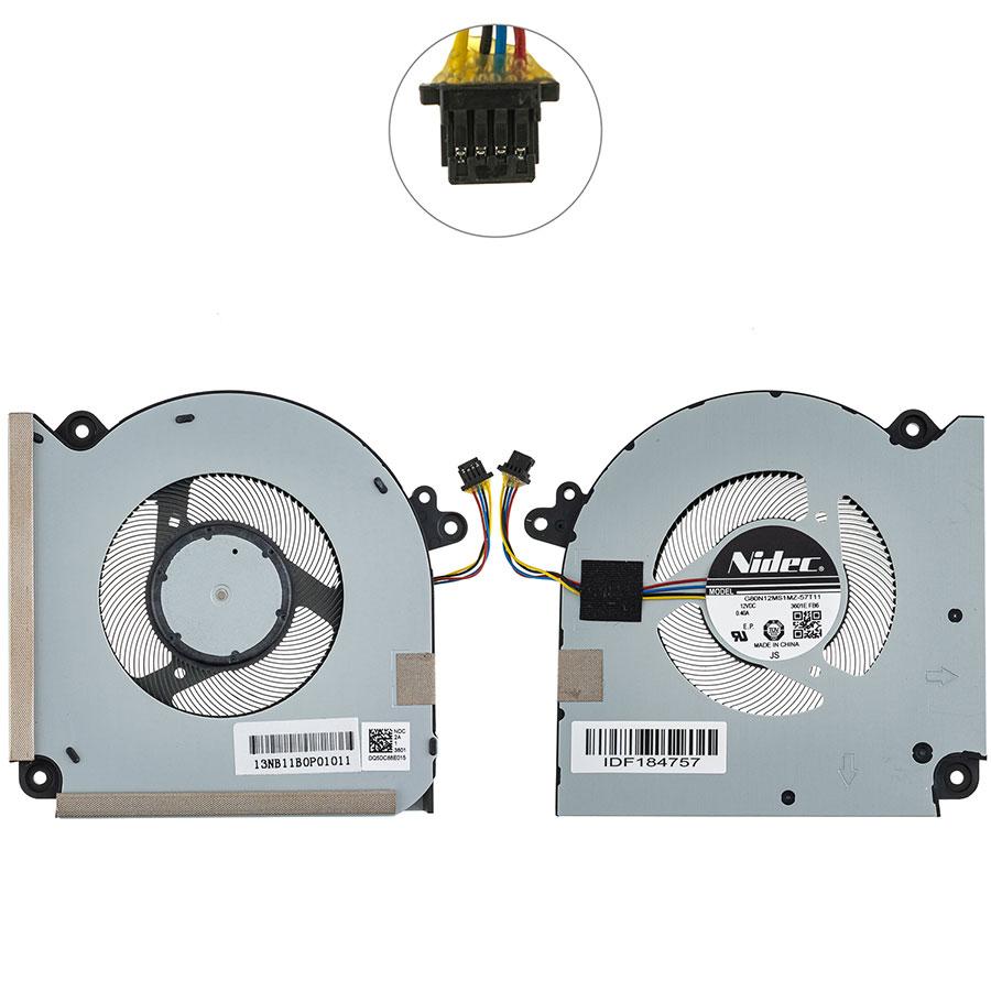 Оригінальний вентилятор для ноутбука Asus VivoBook (K3405VA, K3405VC, K3405VC), фото 1