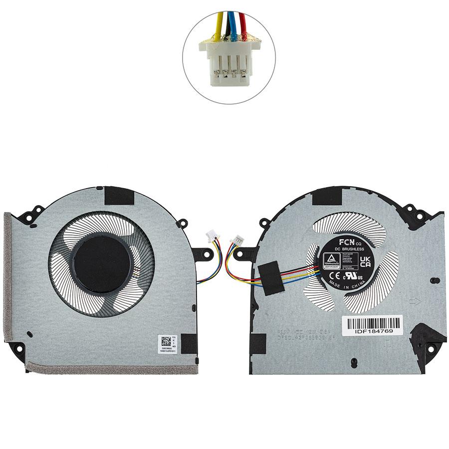 Оригінальний вентилятор для ноутбука Asus VivoBook (K3605VU, K3605VV, K3605ZU), 12V, фото 1