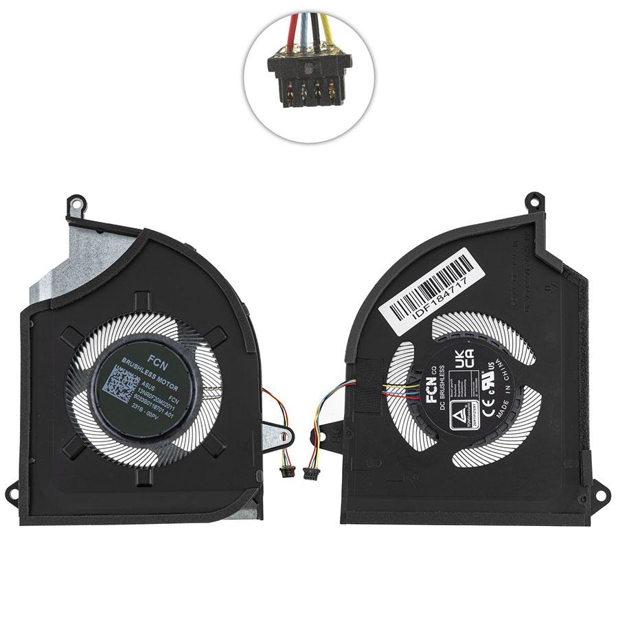Оригінальний вентилятор для ноутбука Asus ROG Flow (GV601VI, GV601VU, GV601VV) 12V, GPU Fan, фото 1