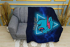 Плед «Космічний Містер Біст. Cosmic MrBeast»