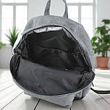 Універсальний рюкзак для міста сірого кольору (201356ср), фото 4