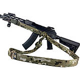 Ремінь збройовий триточковий RAGNAROK "Hel" Gen.II carbine Мультикам, фото 3