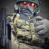 Ремінь збройовий триточковий RAGNAROK "Hel" Gen.II carbine Мультикам, фото 7