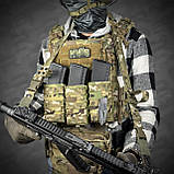 Ремінь збройовий одно/двоточковий RAGNAROK "ODIN" Gen.II carbine Мультикам, фото 4