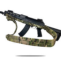 Ремінь збройовий RAGNAROK триточковий з широким наплічником "KRAKEN" sling Мультикам